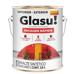 Tinta Esmalte Sintético Brilhante Glasurit 3,6l Branco